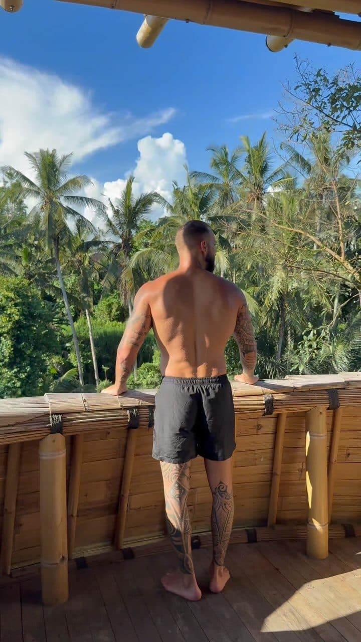Beach club in Bali